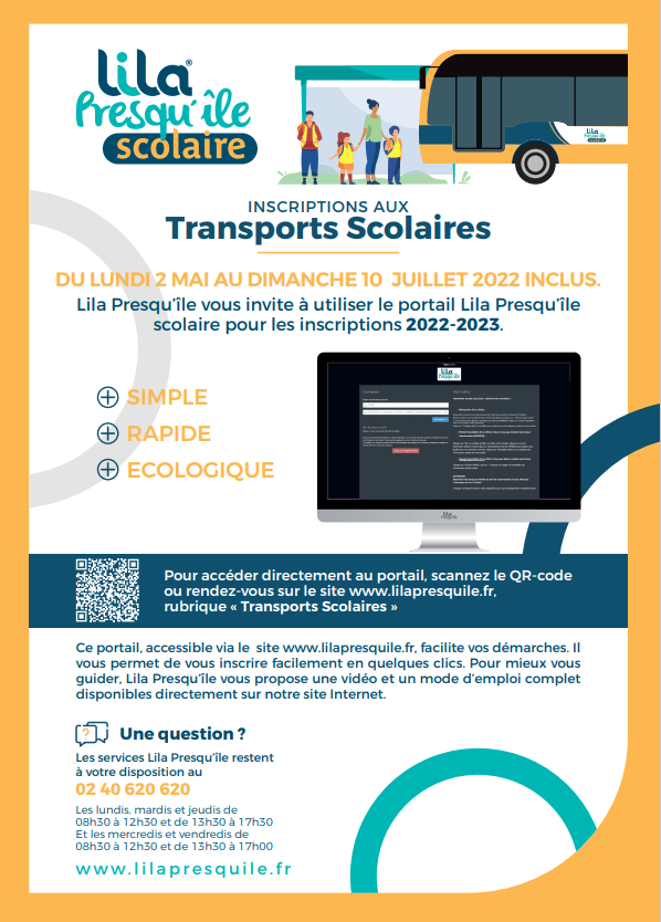 affiche inscriptions scolaires mode image