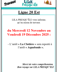 Perturbation réseau