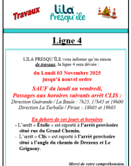 Perturbation réseau